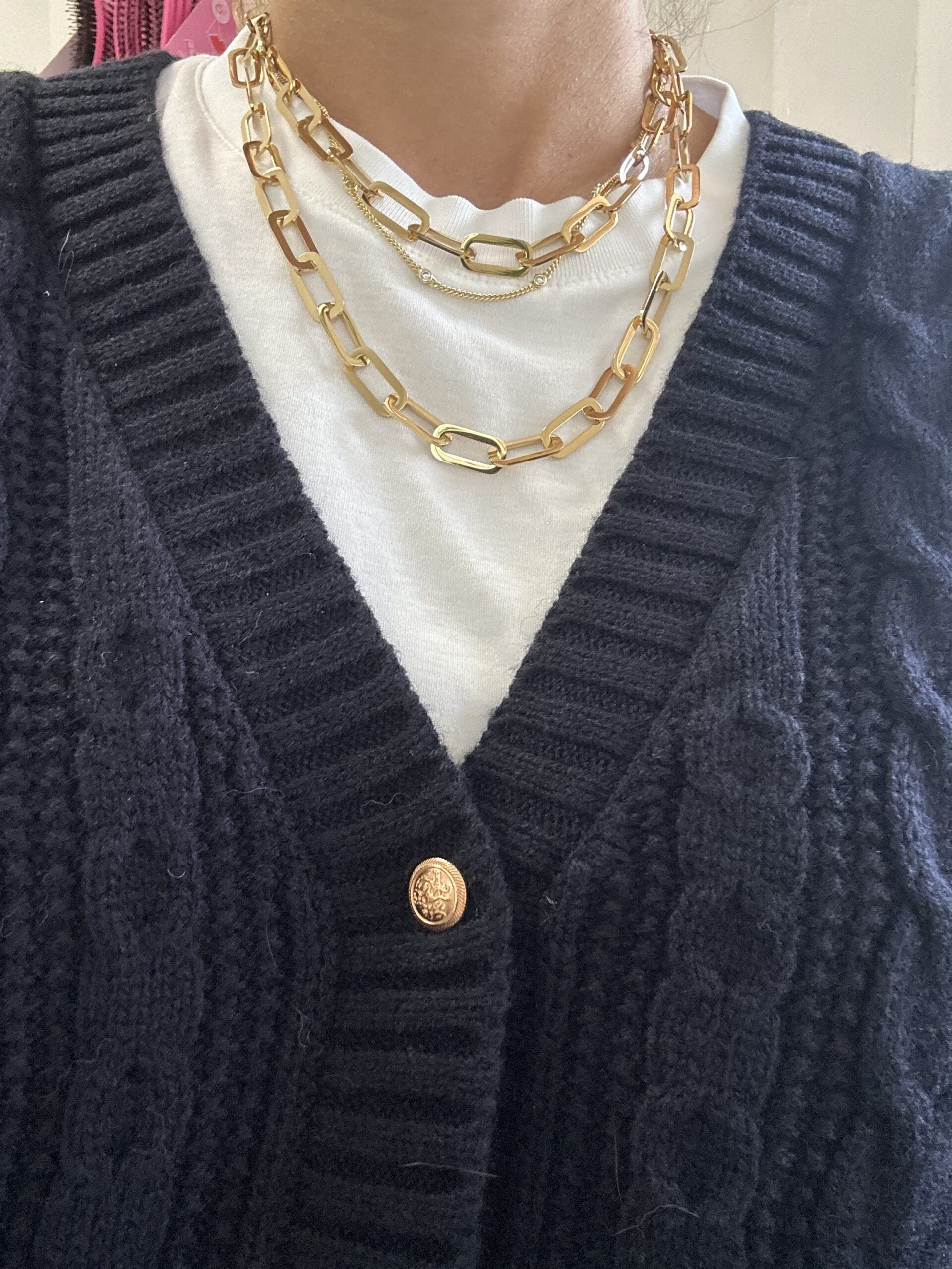 Collar Ari ajustable eslabones