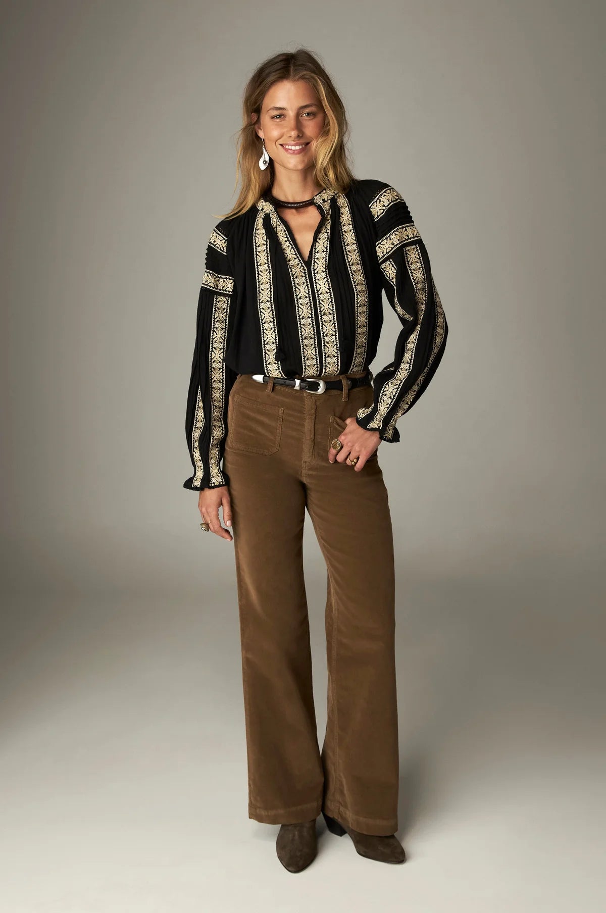 Pantalón Romeo canela