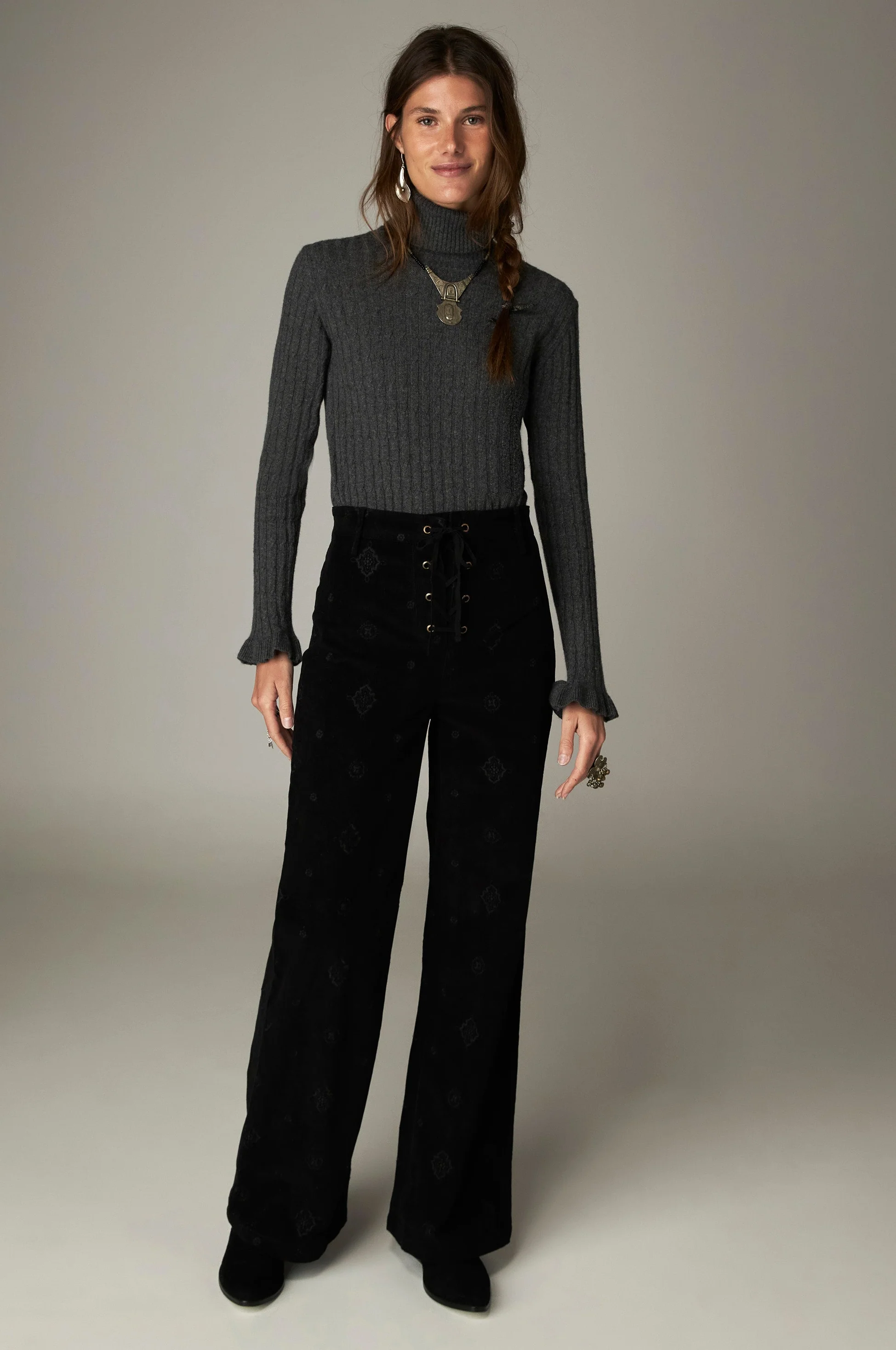 Nina pant noir tempo