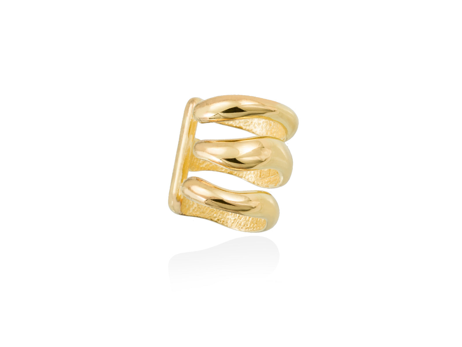 Esrcuff de plata triple aro
