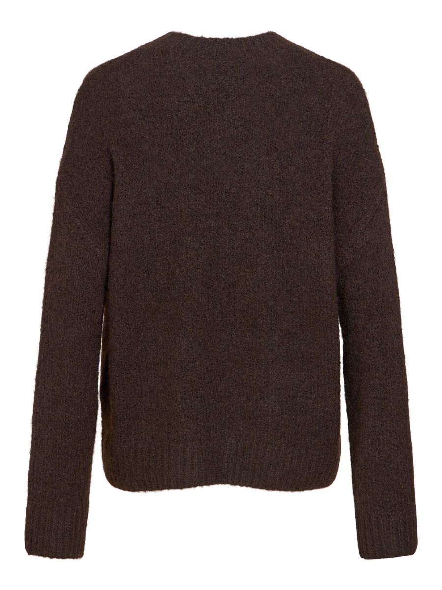 Jersey marrón Paola cuello caja