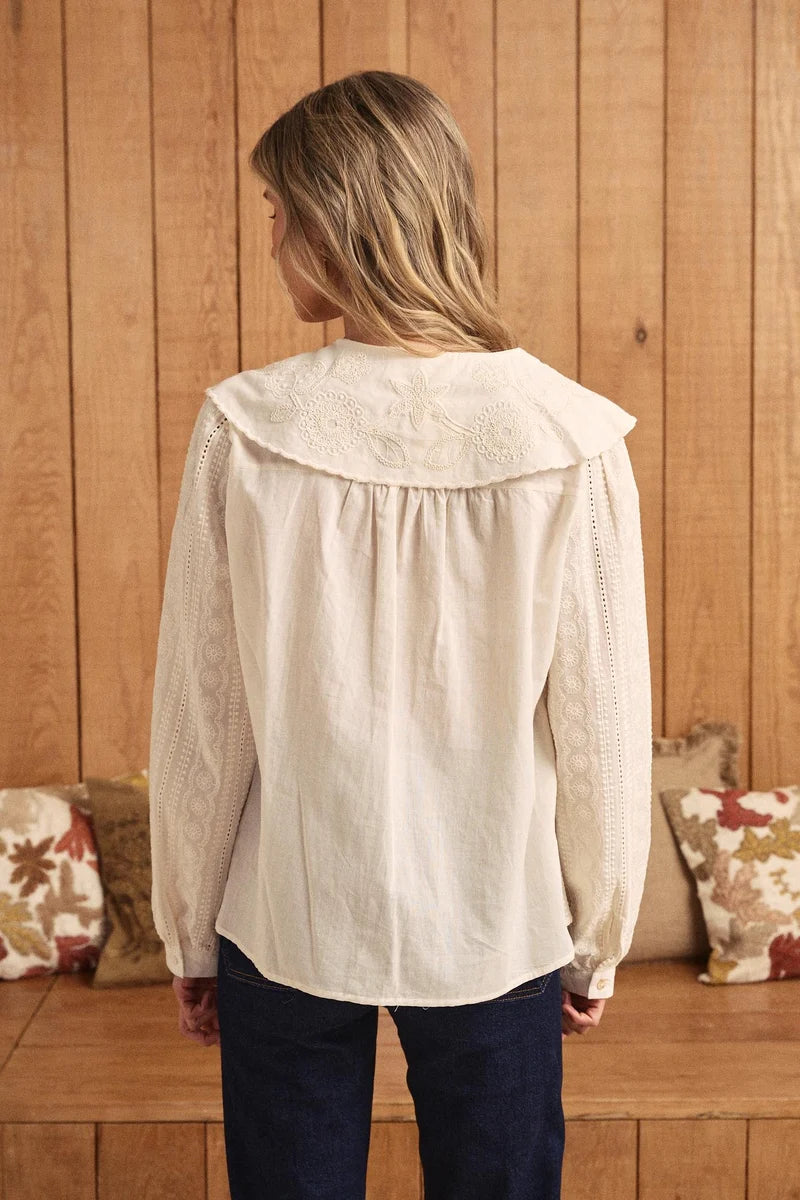 Camisa cuello Genoveva