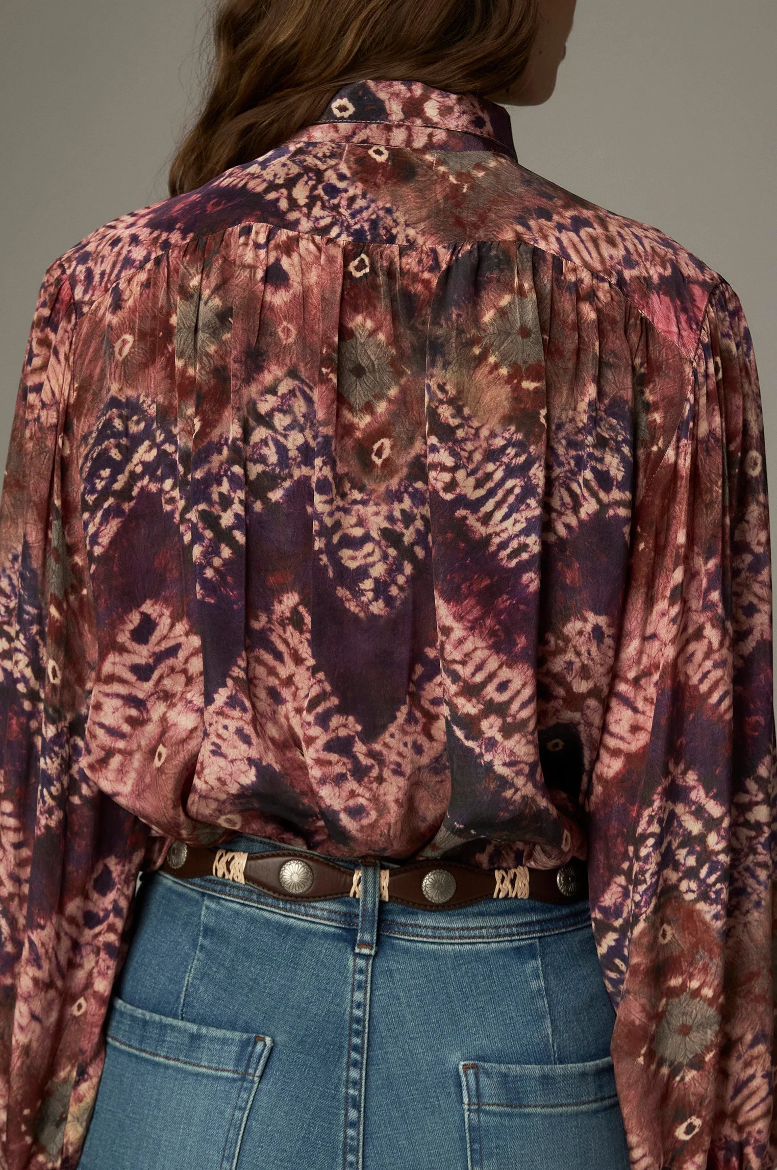 Camisa de Janis arcoíris