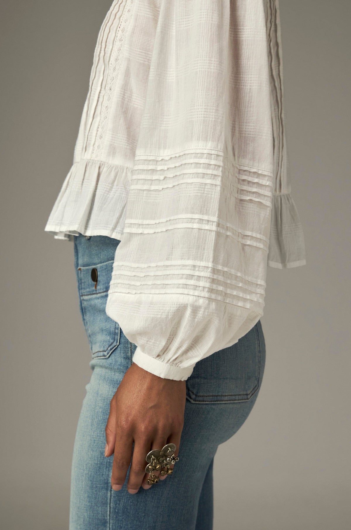 Blusa Mildred hueso