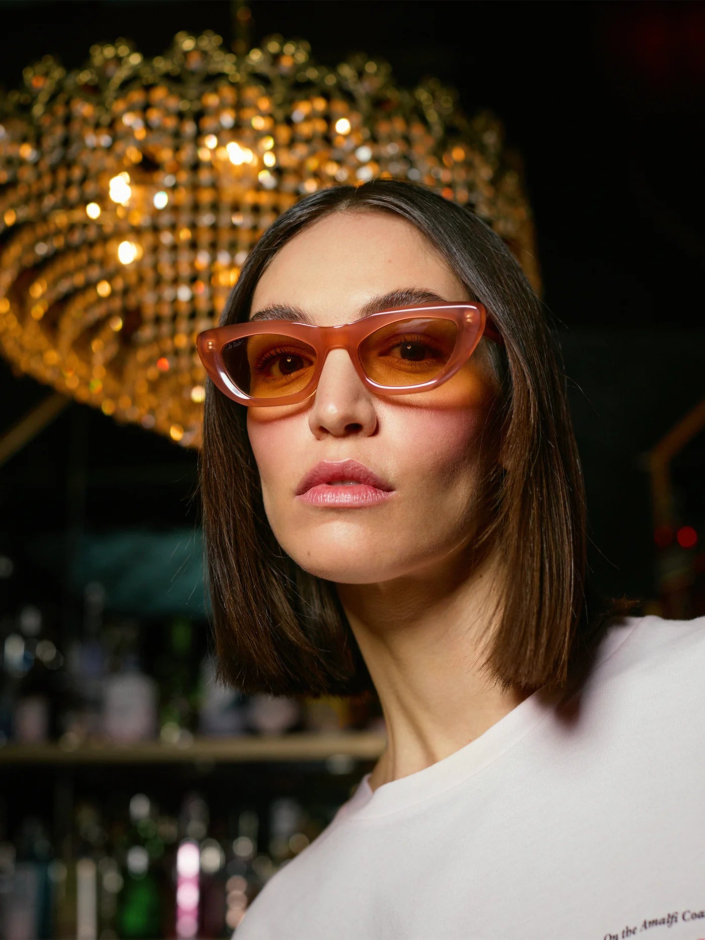 Guetto acetate milky pink