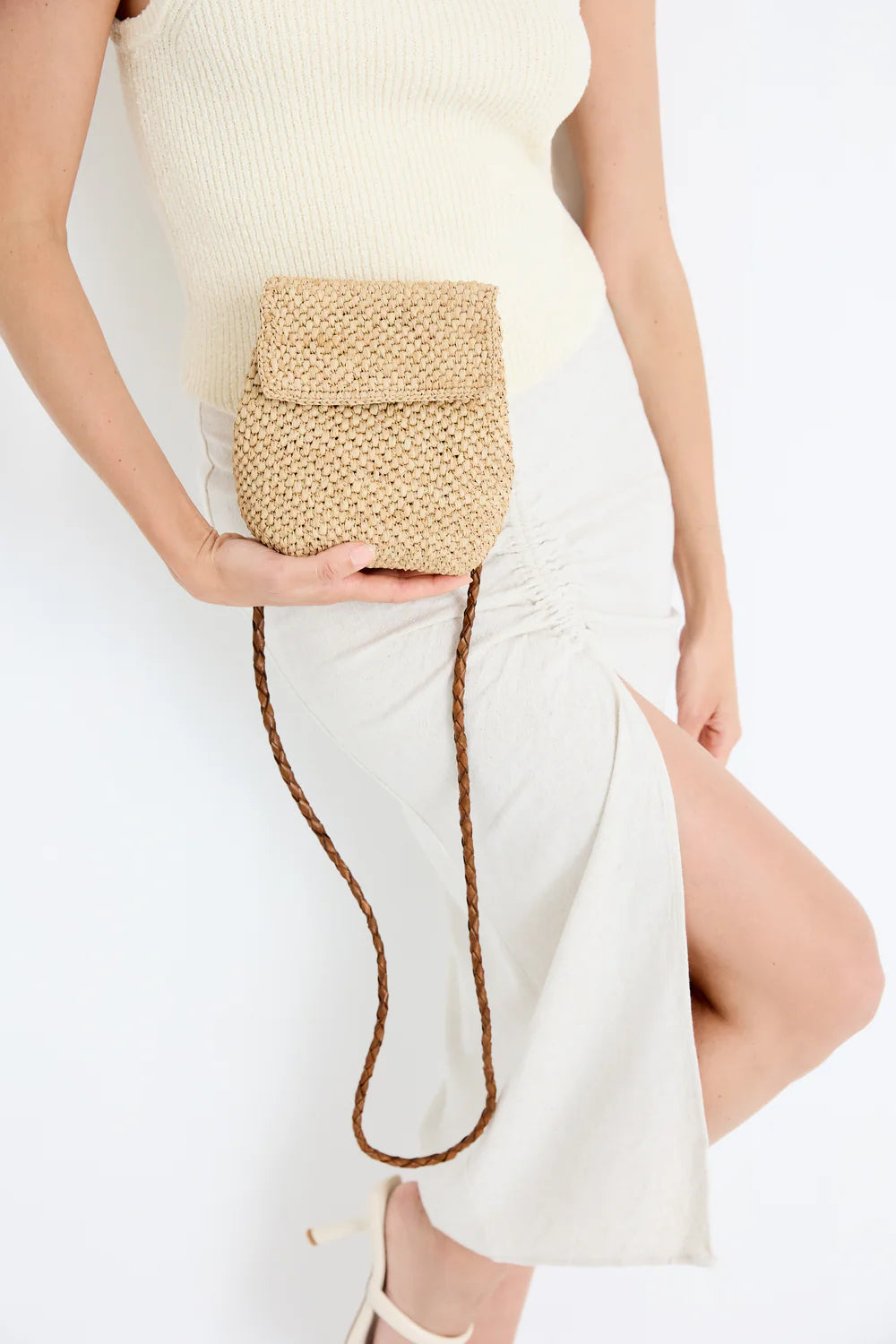 TEA ZAZ MINI BOLSO DE RAFIA