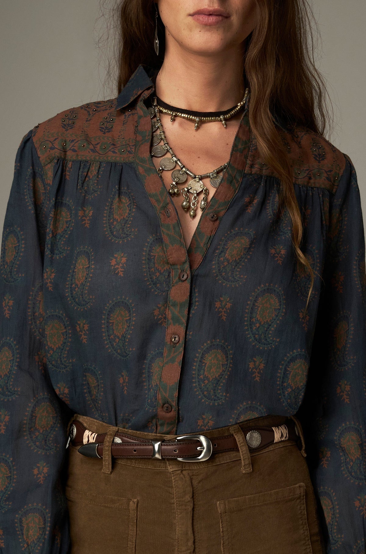 Camisa Louis azul oscuro