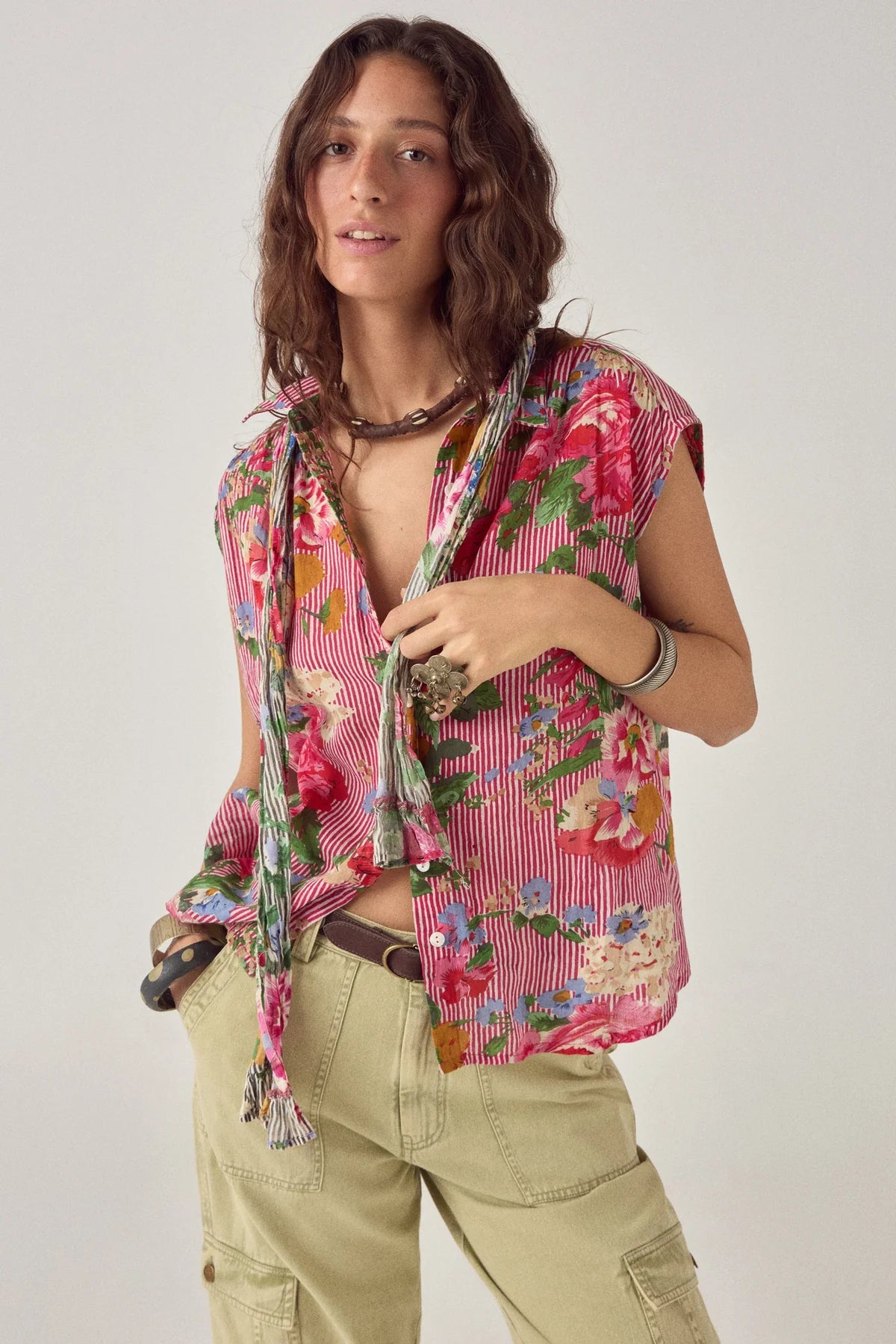 LUCAS SLEEVELESS BLOUSE Bolton Soul