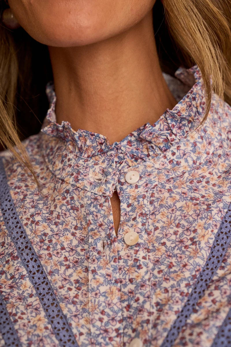 Camisa flores libery
