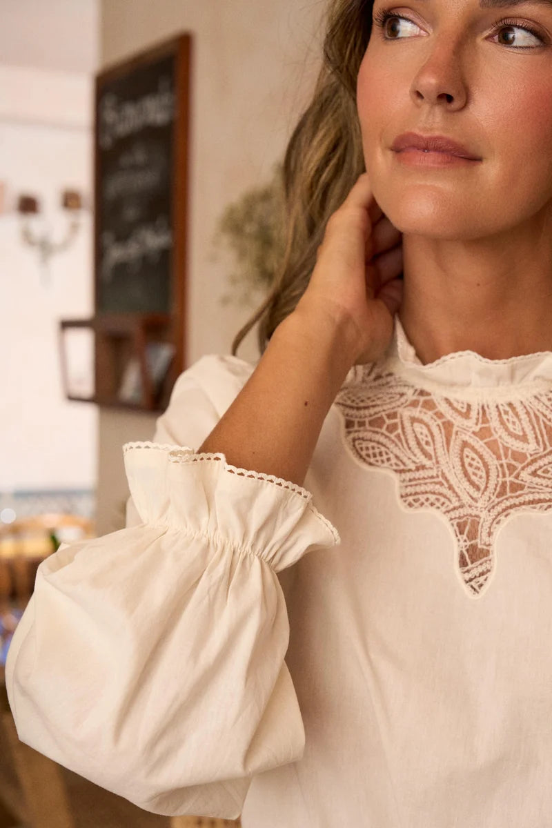 Blusa blanca Eline