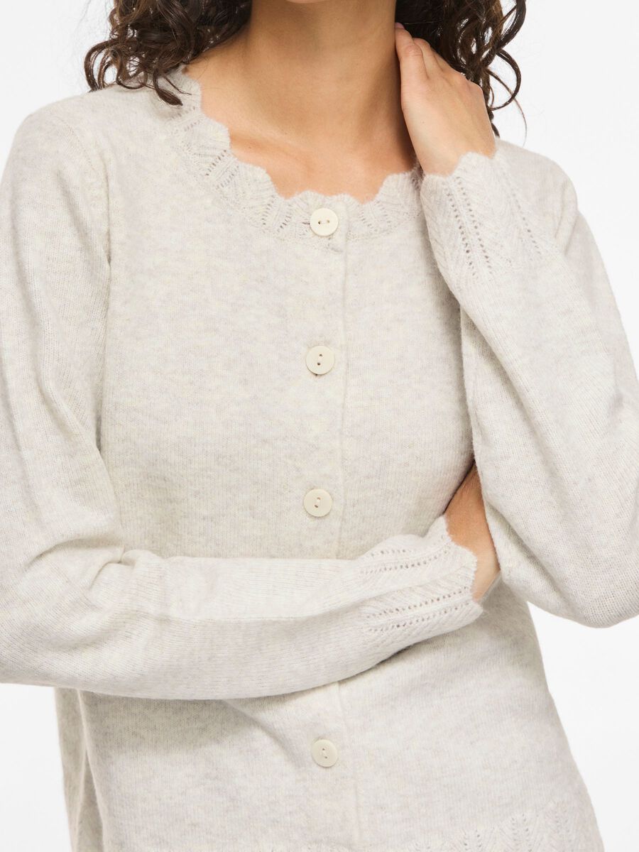 Chaqueta con botones de punto