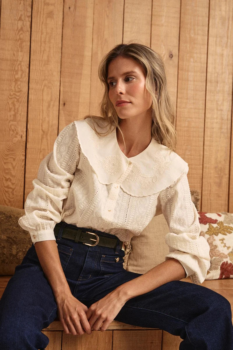 Camisa cuello Genoveva
