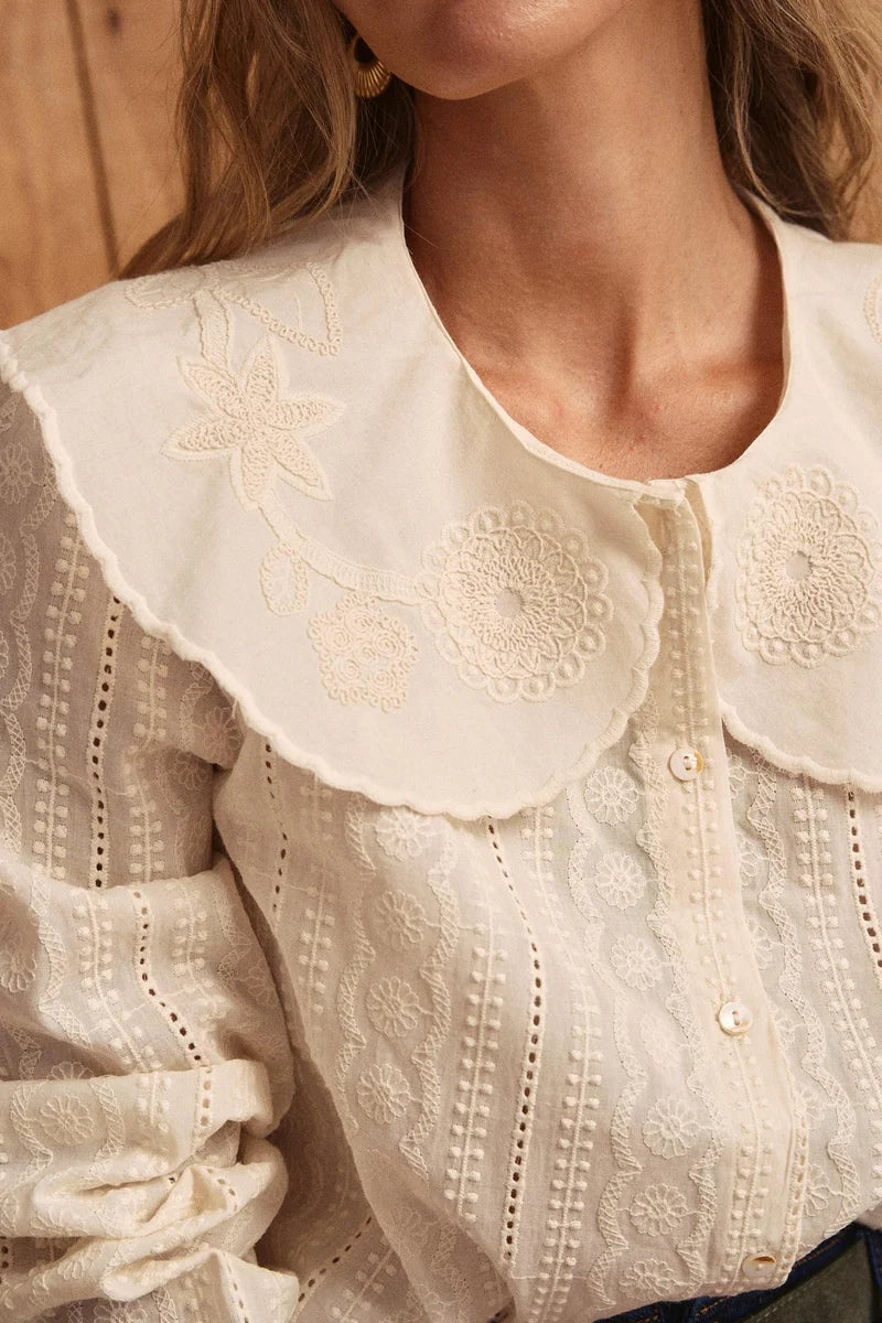 Camisa cuello Genoveva