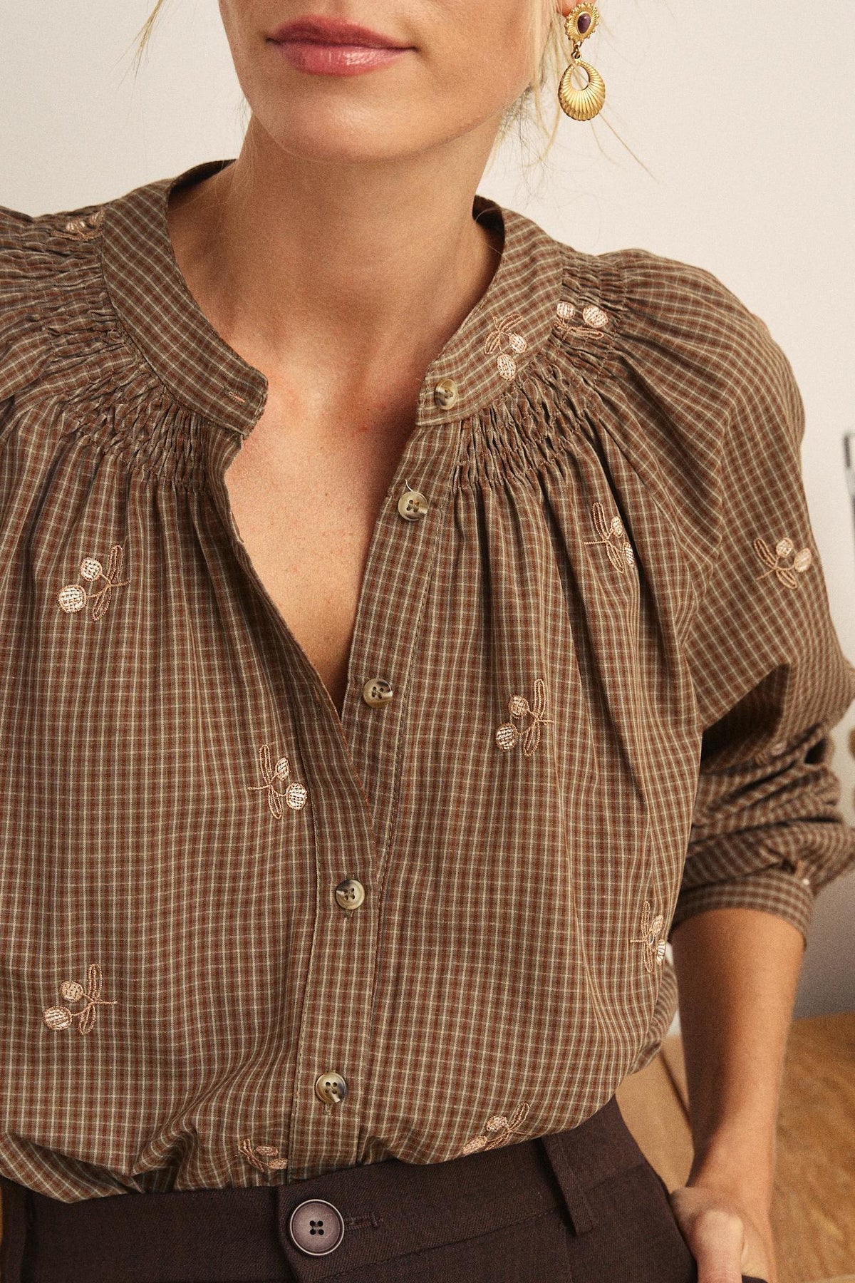 Camisa cuadros Suzette