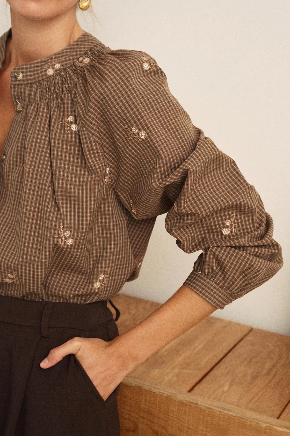 Camisa cuadros Suzette