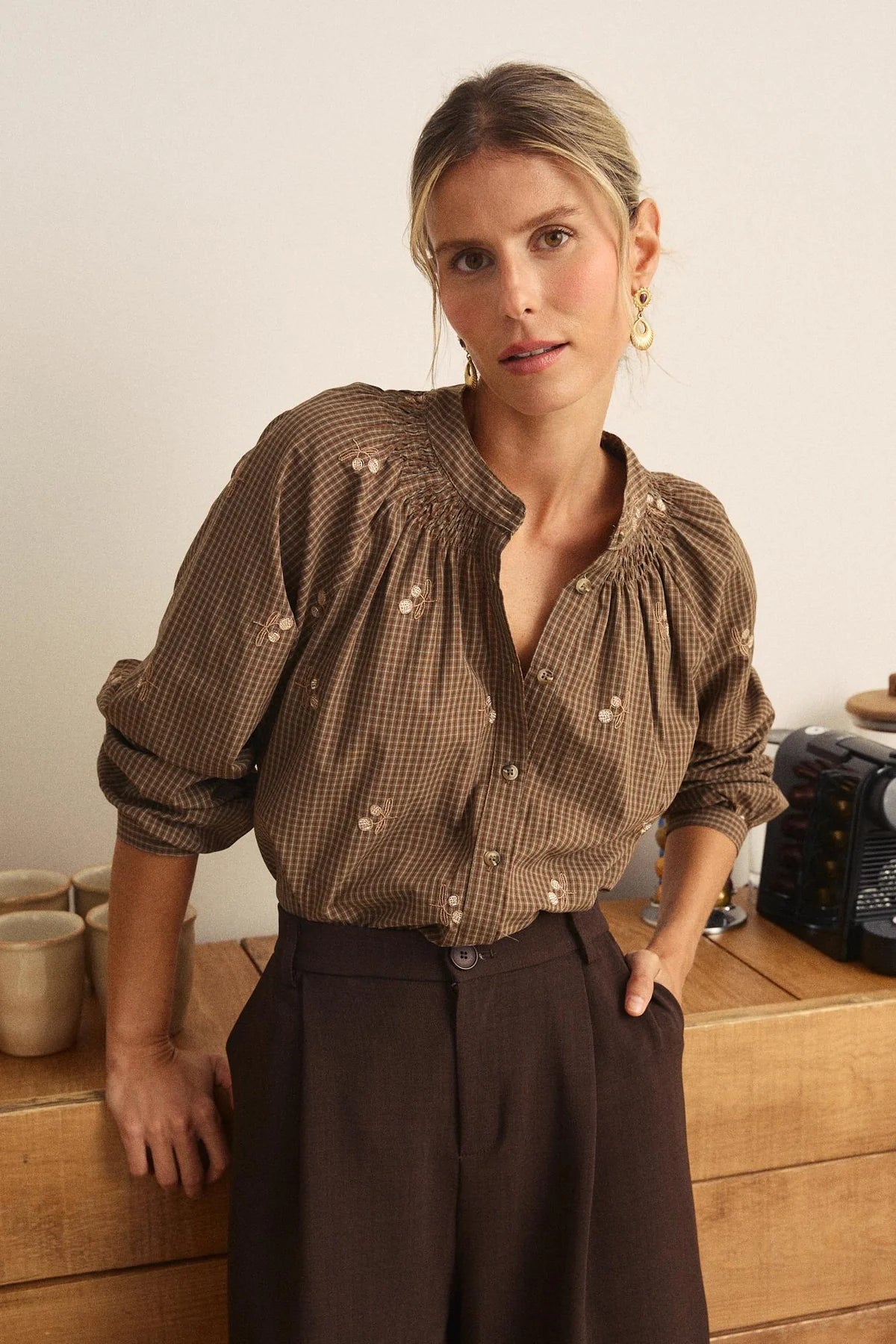 Camisa cuadros Suzette