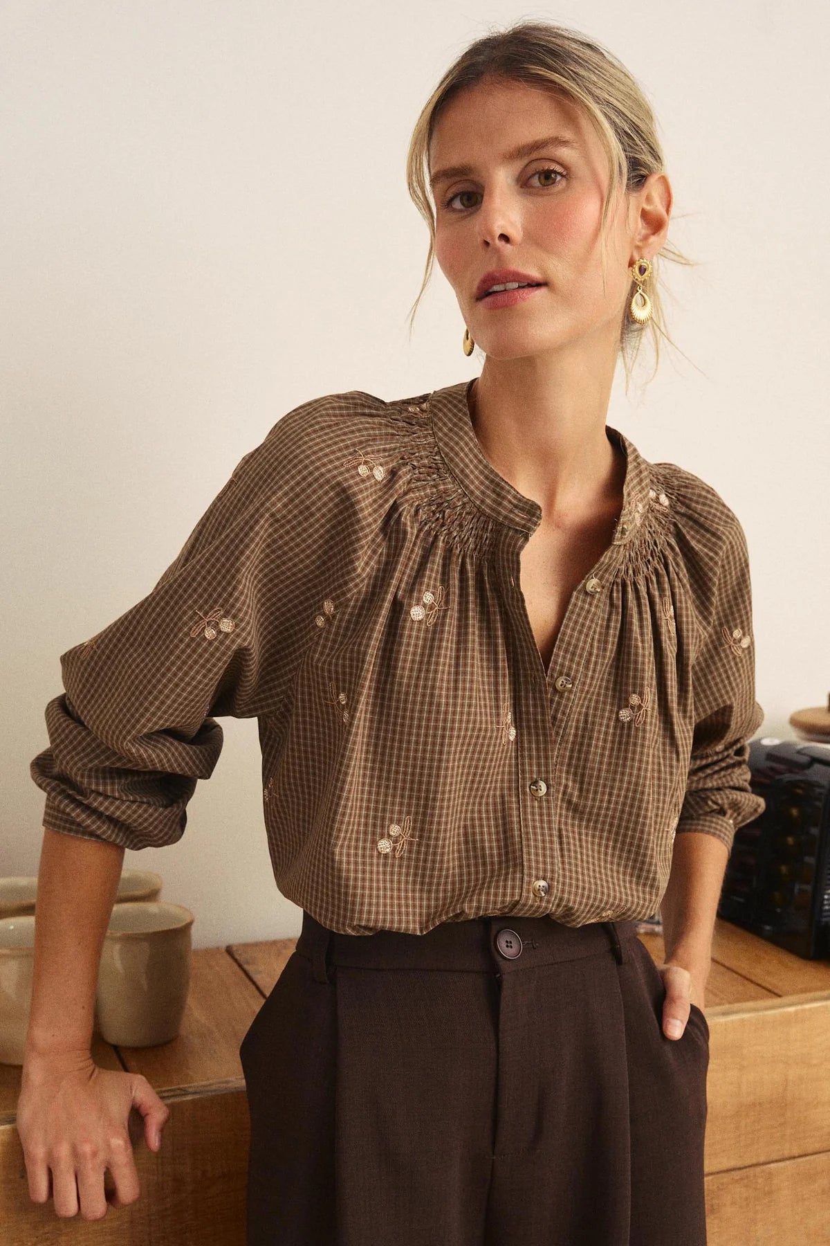 Camisa cuadros Suzette