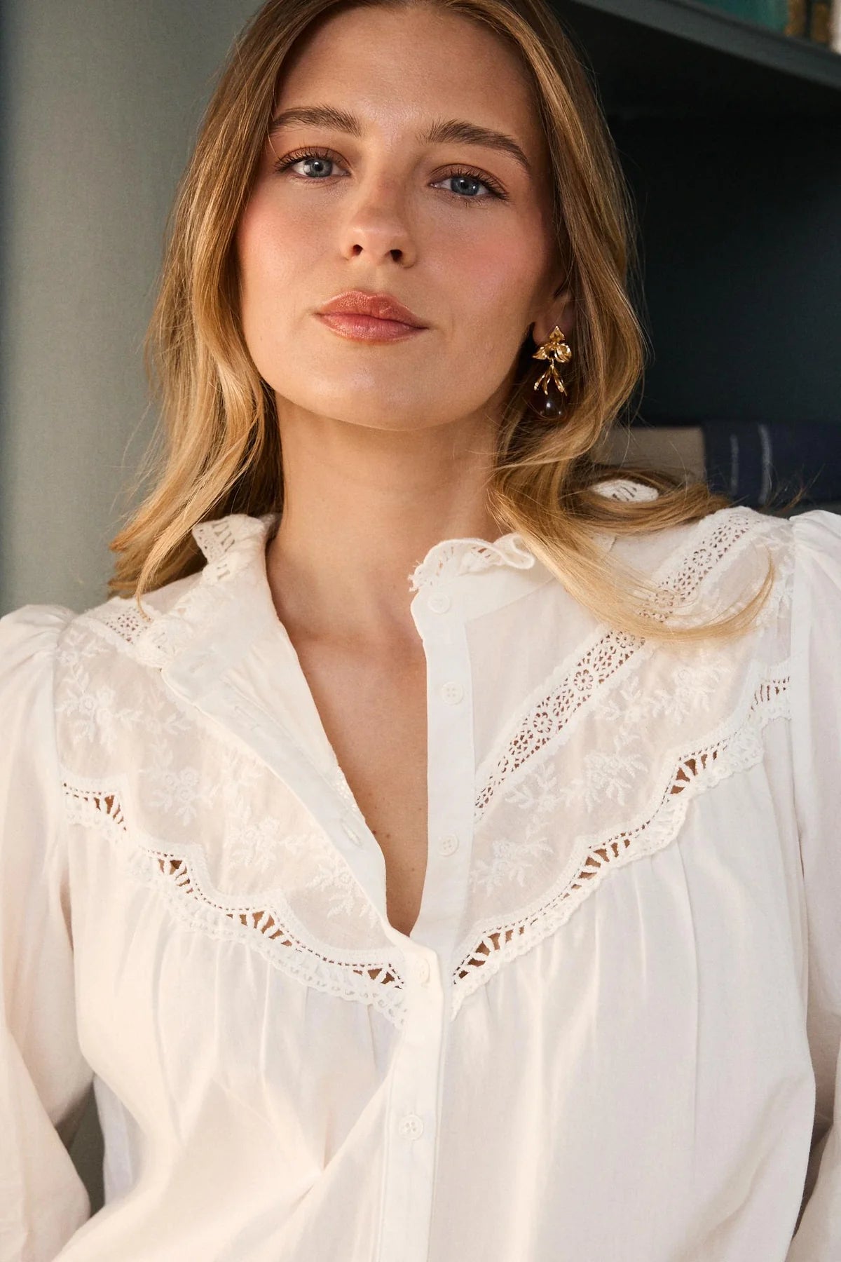 Camisa bordada Paulina