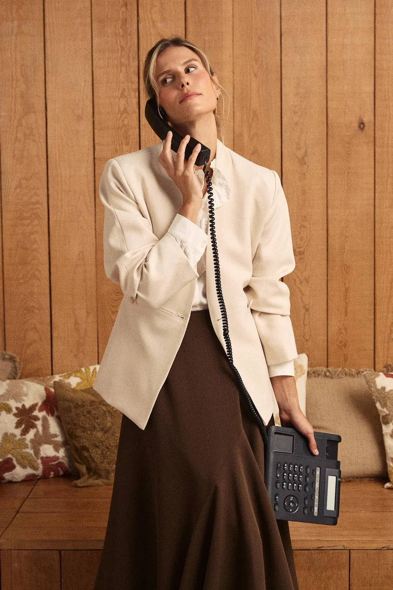 Blazer botones Fenia