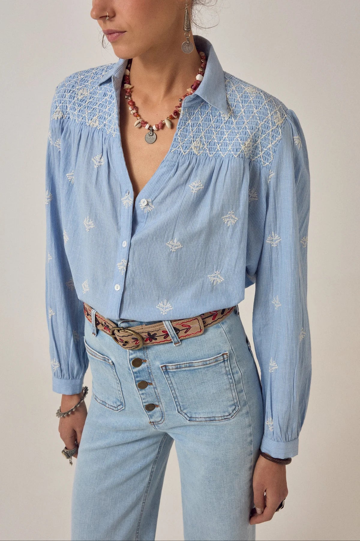 James shirt sky blues