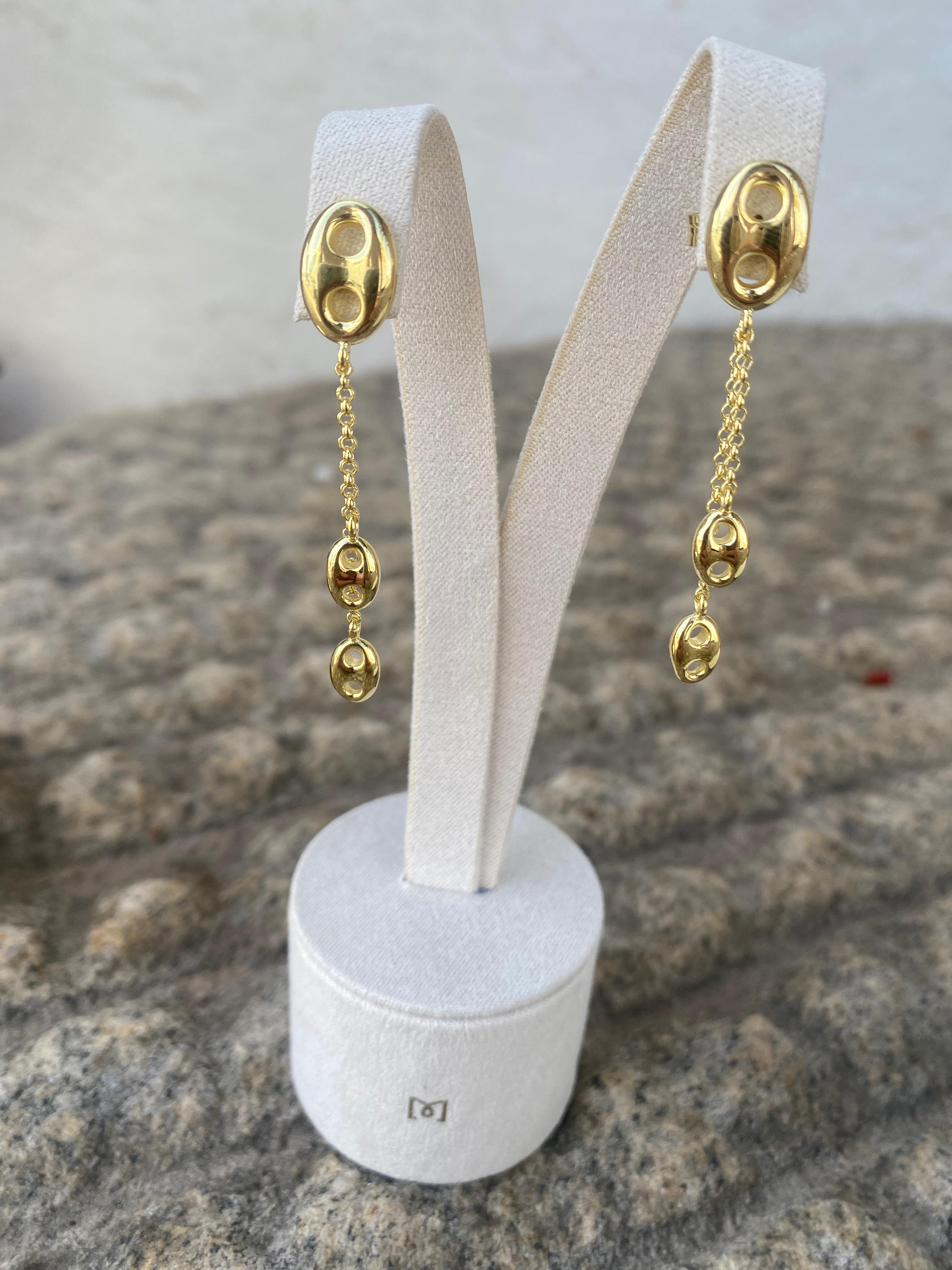 Pendientes Nina con calabrote